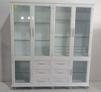 TỦ NHÔM KÍNH 04